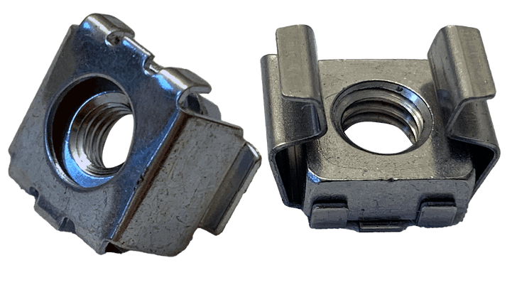 M5 025-063 Cage Nut, Steel, Zinc Clear (Box of 1,000)