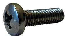 #0-80 x 5/16" Phillips Drive Pan Head Machine Screw, 18-8 Stainless Steel - FT (Box of 5,000)