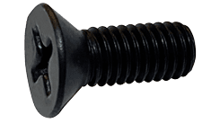 0-80x3/16 MS51960-2B 82-Deg Flat Phil M/S, SS w/ Black Oxide (Box of 5,000)