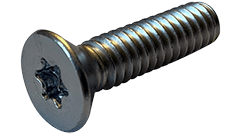 1/4"-20 x 1-3/4" Torx Drive 82 Degree Flat Head Machine Screw, 18-8 Stainless Steel - FT (Box of 500)