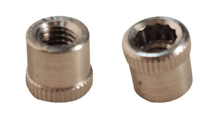 #4-40 Socket (Allen) Cap Nut, 18-8 Stainless Steel (Box of 100)