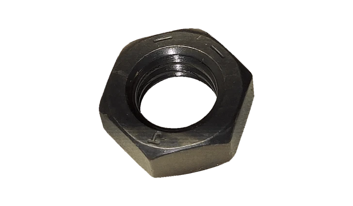 1/4"-20 Hex Jam Nut, Grade 8, Steel, Plain (Box of 4,000)