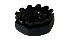 #6-32 K-Lock (Keps) Nut, 18-8 Stainless Steel, Black Oxide (Box of 2,000)