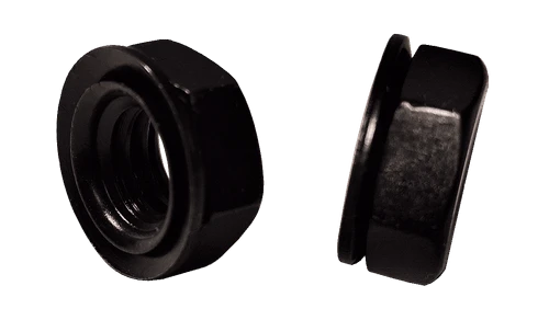 #6-32 Conical Keps Lock Nut, Steel, Black Oxide (Box of 5,000)