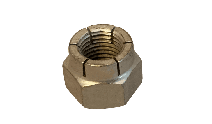 #6-32 Flex Type All Metal Hex Lock Nut, Steel, Cadmium & Wax (Box of 1,000)