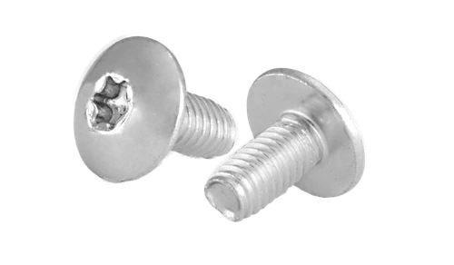 #12-24 x 3/4" Truss Head Torx (6-Lobe) Thread Rolling Screw, Steel Zinc Clear & Wax (Box of 3,000)