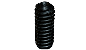 #6-32 x 5/16" Socket Set Screw, Cup Point, Alloy Steel, Black Oxide (Box of 5,000)