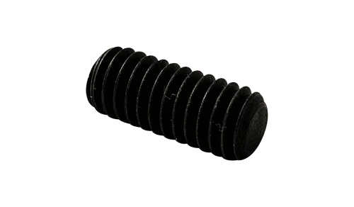 #10-24 x 3/16" Socket Set Screw, Flat Point, Alloy Steel, Black Oxide (Box of 5,000)