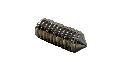 #6-32 x 3/8" Cone Point Socket Set Screw, 18-8 Stainless Steel (Box of 2,500)