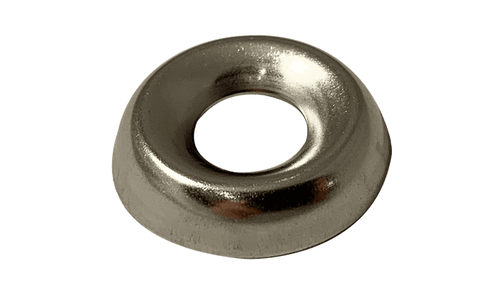 4 Countersunk Finishing Washer, 18-8 Stainless Steel (Box of 10,000)