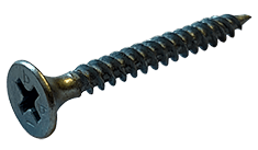 #6-18 x 1-5/8" Drywall Screw, Fine Thread Thread, Steel, Zinc Plated, Phillips Drive (Box of 5,000)