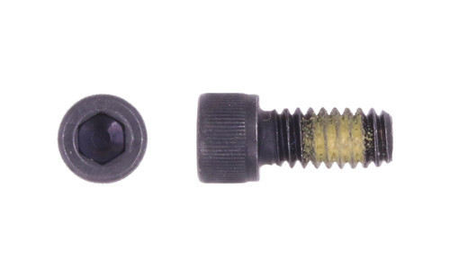 #8-32 x 1/4" Socket Head Cap Screw with Nylon Patch, Alloy Steel, Thermal Black Oxide - FT