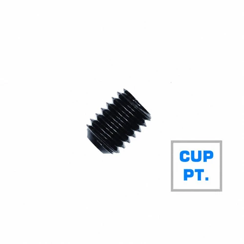 #8-32 x 5/8" Socket Set Screws, Black Oxide (Box of 2,500)