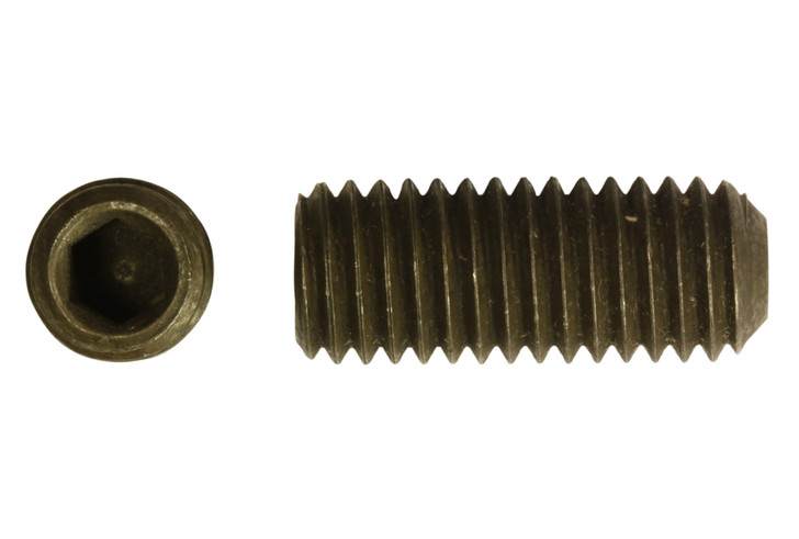 #6-32 x 9/32" Cup Point Socket Set Screw, Alloy Steel (Box of 5000)