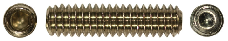 5/8"-11 x 5/8" Cup Point Socket Set Screw, 18-8 Stainless Steel (Box of 1500)