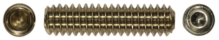 3/4"-10 x 1-1/4" Cup Point Socket Set Screw, 18-8 Stainless Steel (Package of 25)