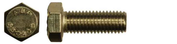 3/8"-16 x 1" 304 Stainless Steel Hex Cap Screw (Box of 500)