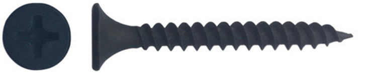 #6 x 1-1/4" Phillips Bugle Head Drywall Screw, Fine Thread, Phosphate (Box of 8000)