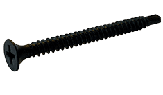 #7 x 1-7/8" Phillips Bugle Head Self-Drilling Drywall Tek Screw, Phosphate (Box of 4000)