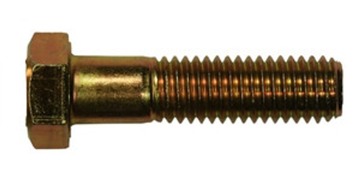 B1821BH025C075N - 1/4"-20 x 3/4" Hex Cap Screw, Grade BD, Zinc Yellow Plated (Box of 2700)