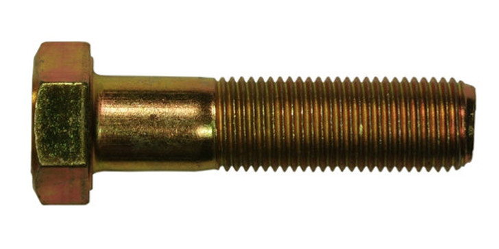 B1821BH050F088N - 1/2"-20 x 7/8" Hex Cap Screw, Grade BD, Zinc Yellow Plated (Box of 450)