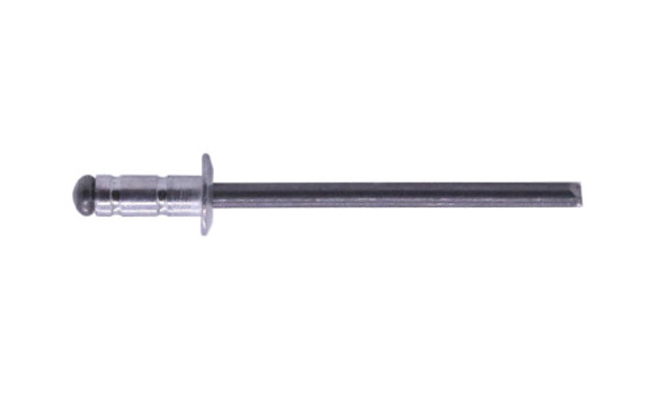 1/8" x .062-.250 Aluminum/Steel Dome Head Multi-Grip Rivet (KAN) (Box of 10000)