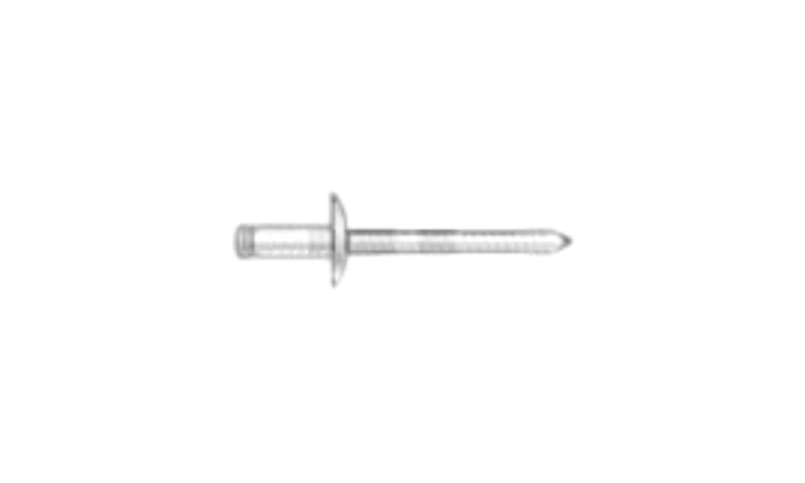 5-6 Stainless/Stainless Large Flange Head Blind Rivet (Package of 500)