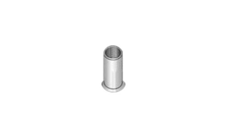 #8-32 x .080" Threaded Insert, Small Flat Head, Aluminum (Box of 1000)