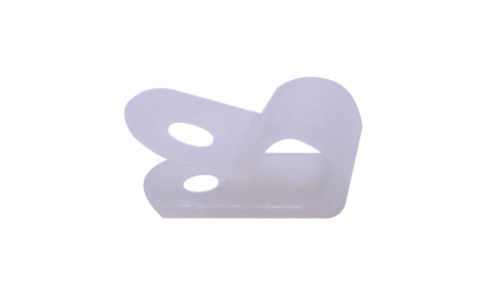 5/8" x .203" x .678" Nylon Standard Duty Cable Clamp (Box of 2500)