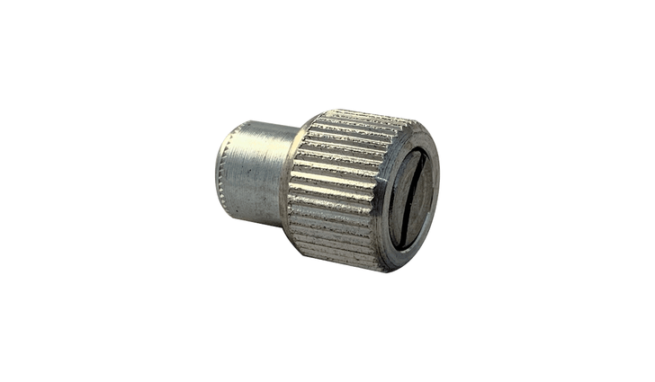 #8-32 x .220" x .036" Captive Panel Screw,  Press-In Style, Natural Finish ((Box of 20)