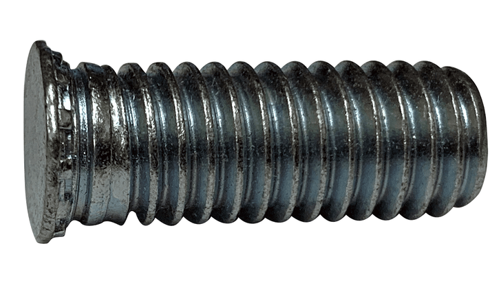 #10-32 x .250" Self-Clinching Stud, Flush Head, Steel, Zinc (Box of 10000)