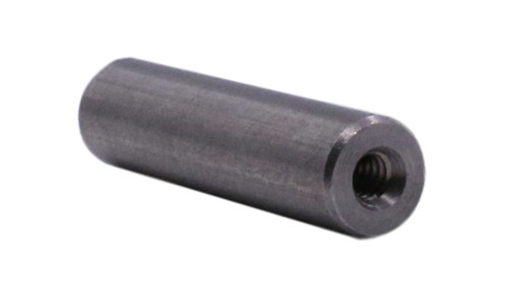 #8-32 x 7/8", 1/4" Female RoundStandoff, Brass, Nickel Plated (Box of 500)