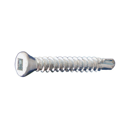 Square Loop Screw 6 X 2-1/4 SQUARE TRIM SELF DRILL SCREWS ZINC (Box of 3000)