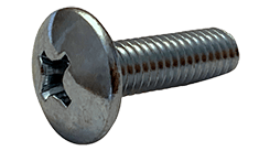 M2-0.4 x 6mm Phillips Drive Truss Head Machine Screw, JIS B1111, Class ...