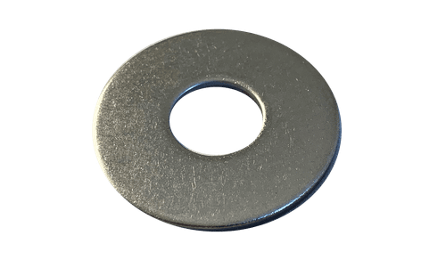 Slottd Thread Pin 6 Type B Regular Flat Washer, 300 Series Stainless Steel, DFAR, Made in ...