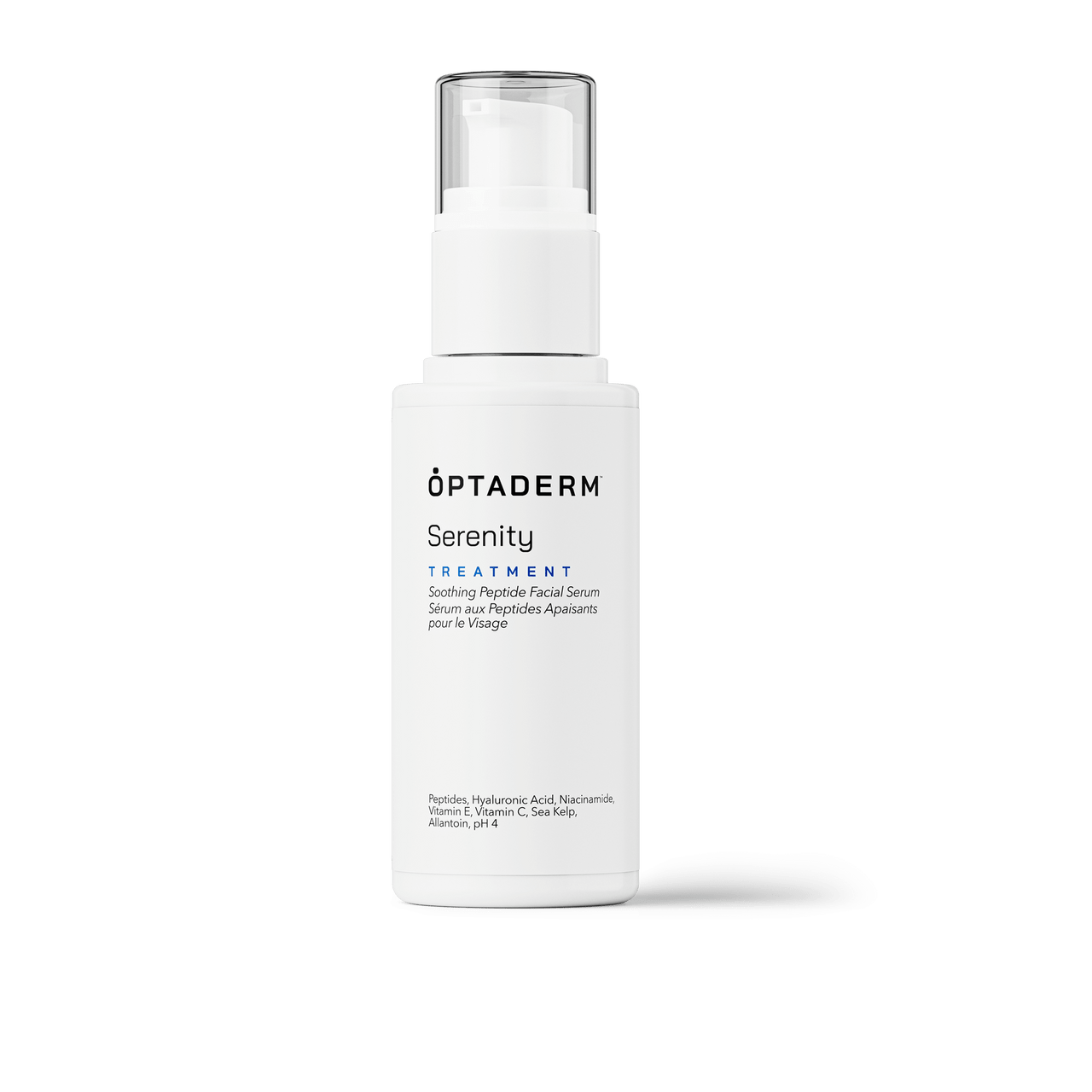 Serenity Soothing Peptide Facial Serum | Optaderm