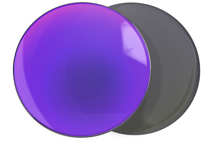 X-Squared Positive Red Iridium