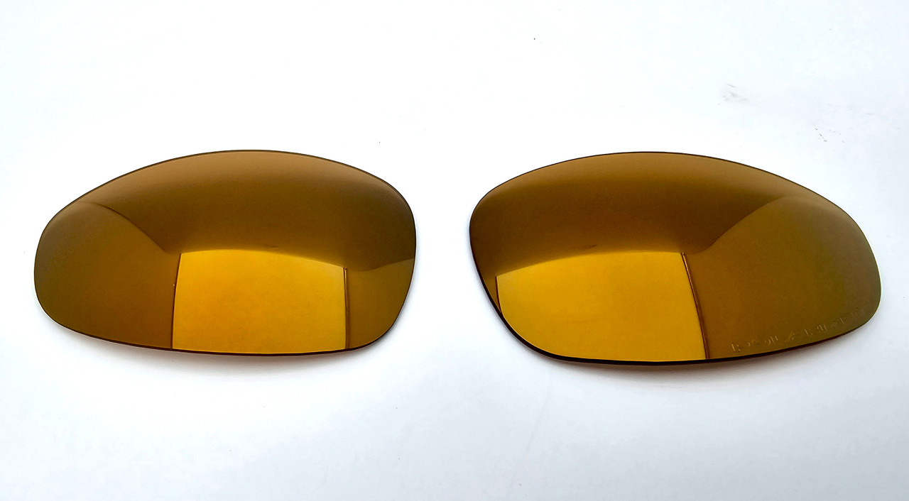 Juliet Titanium Polarized Oakley X Metal Replacement Lenses Brown
