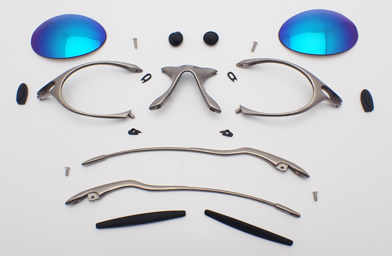 lemohoney03　0724 Romeo 1 Lower Orbital Gaskets Replacement for Oakley X Metal