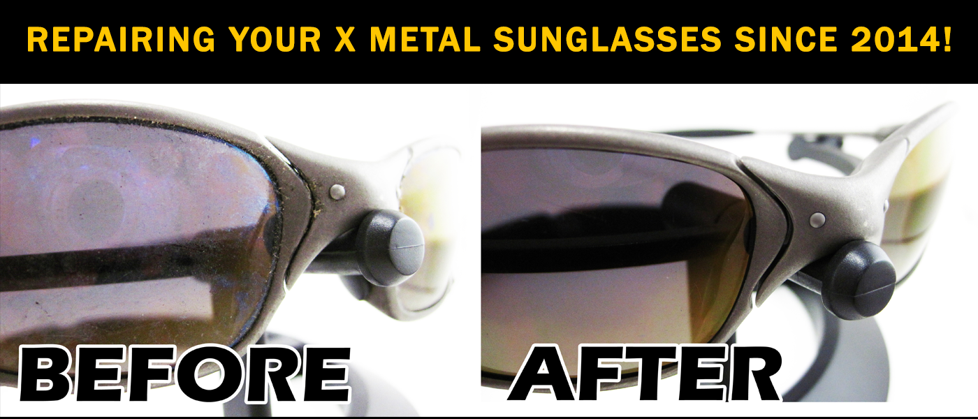 Oakley X Metal Tune Up, Repair, Parts, Lenses, Restorations