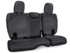 Rear Bench Cover for Jeep Wrangler JL, 4 door with cloth interior - Black and grey