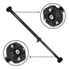 USA Standard 2 Piece Rear Driveshaft, '04-'09 Cadillac SRX 3.6L RWD, 64.5" Flange to Flange