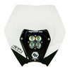 KTM Headlight Kit DC 08-13 w/ Headlight Shell White Squadron Sport Baja Designs