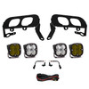 Silverado 1500 Fog Pocket Kit 14-15 FPK, SAE Amber W/C & Sport D/C Baja Designs