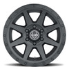 Icon Alloys Rebound Dbl Blk - 17 X 8.5 / 6 X 5.5 / 0Mm / 4.75" Bs