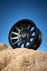 Icon Alloys Compression Dbl Blk - 18 X 9 / 6 X 5.5 / 25Mm / 6" Bs