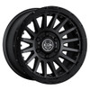 Icon Alloys Recon Pro Sat Blk - 17 X 8.5 / 5 X 150 / 25Mm / 5.75" Bs