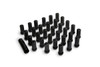 Icon Alloys Lug Nut Kit Black - 14 X 1.5 / 32 Count W/ Key