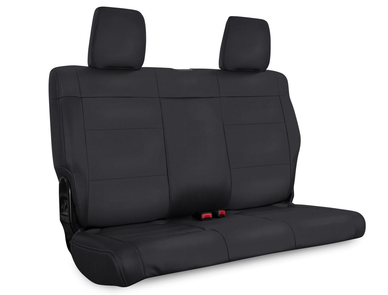 Rear Seat Cover for '07'10 Jeep Wrangler JK, 4 door - All Black