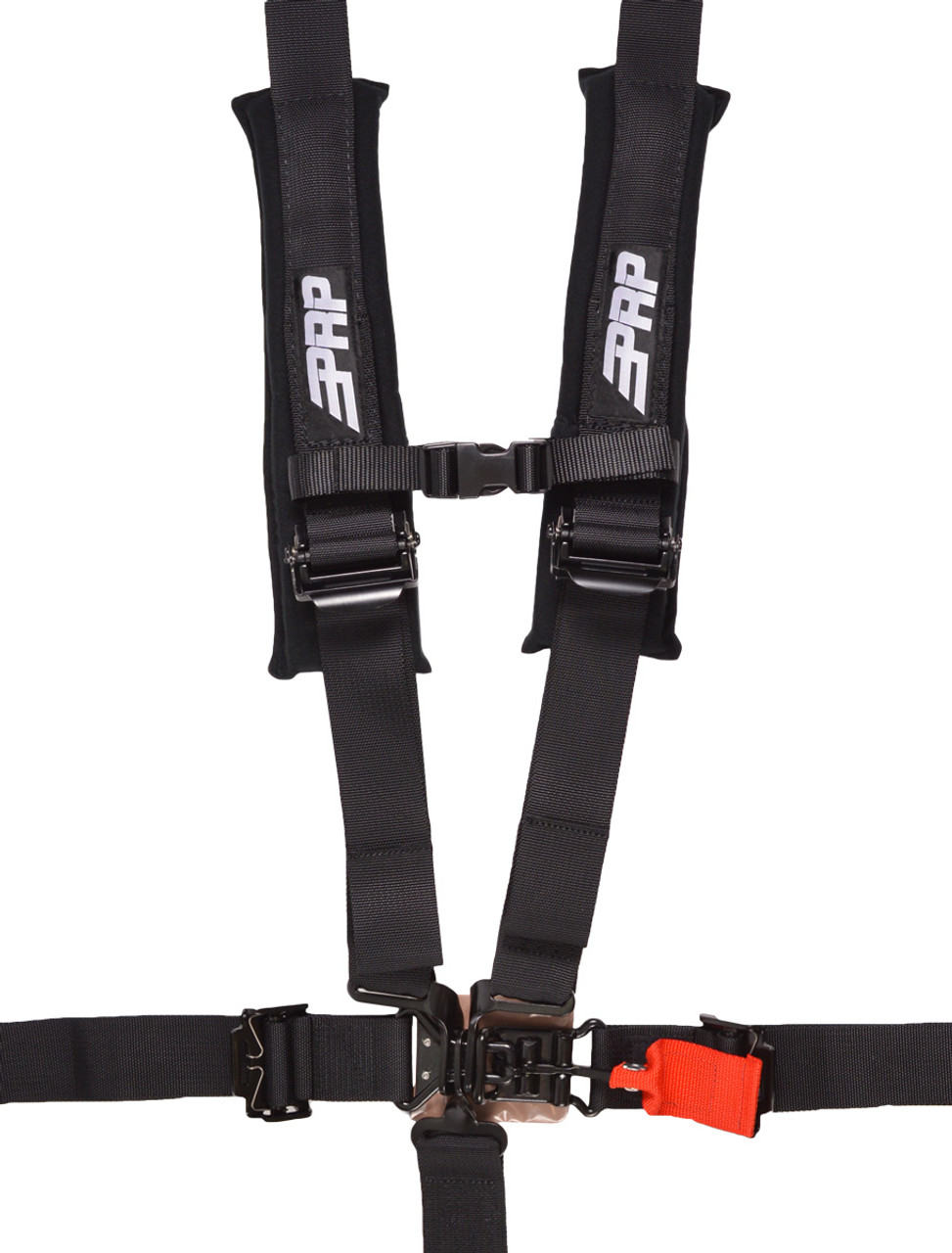 5.2 Harness - 5 point harness, 2" belts; lap belt: clip-in